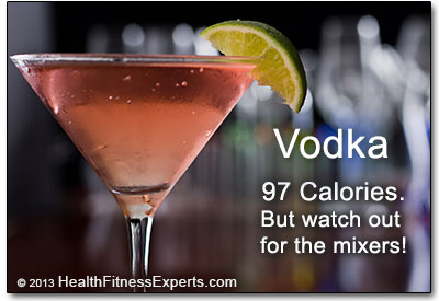The Calorie Content Of A Double Vodka Soda
