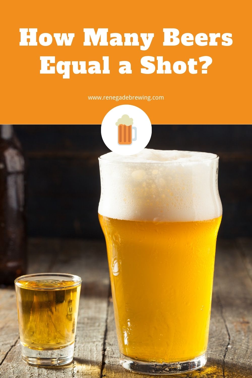 How Many Beers Equal A Shot Of Whiskey