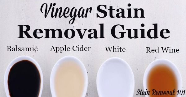 Does Red Wine Vinegar Stain