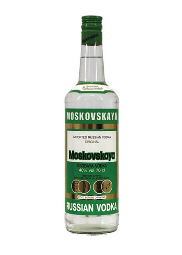Moskovskaya Vodka: Russia’s Most Popular Brand