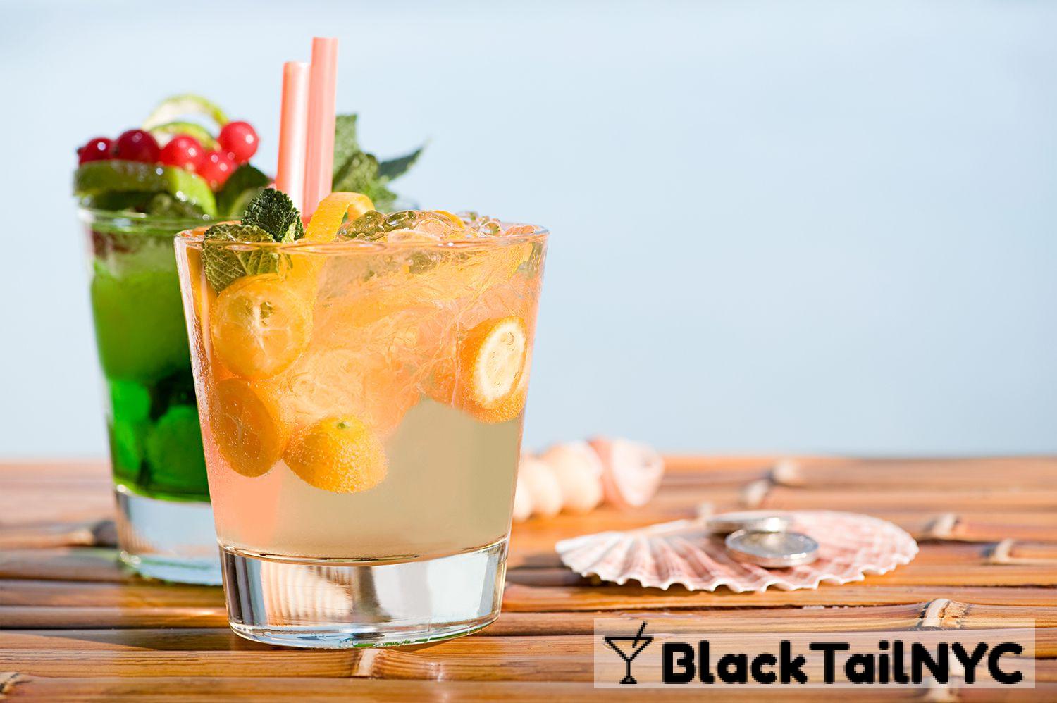 Kumquat-Ginger Caipirinha Cocktail Recipe