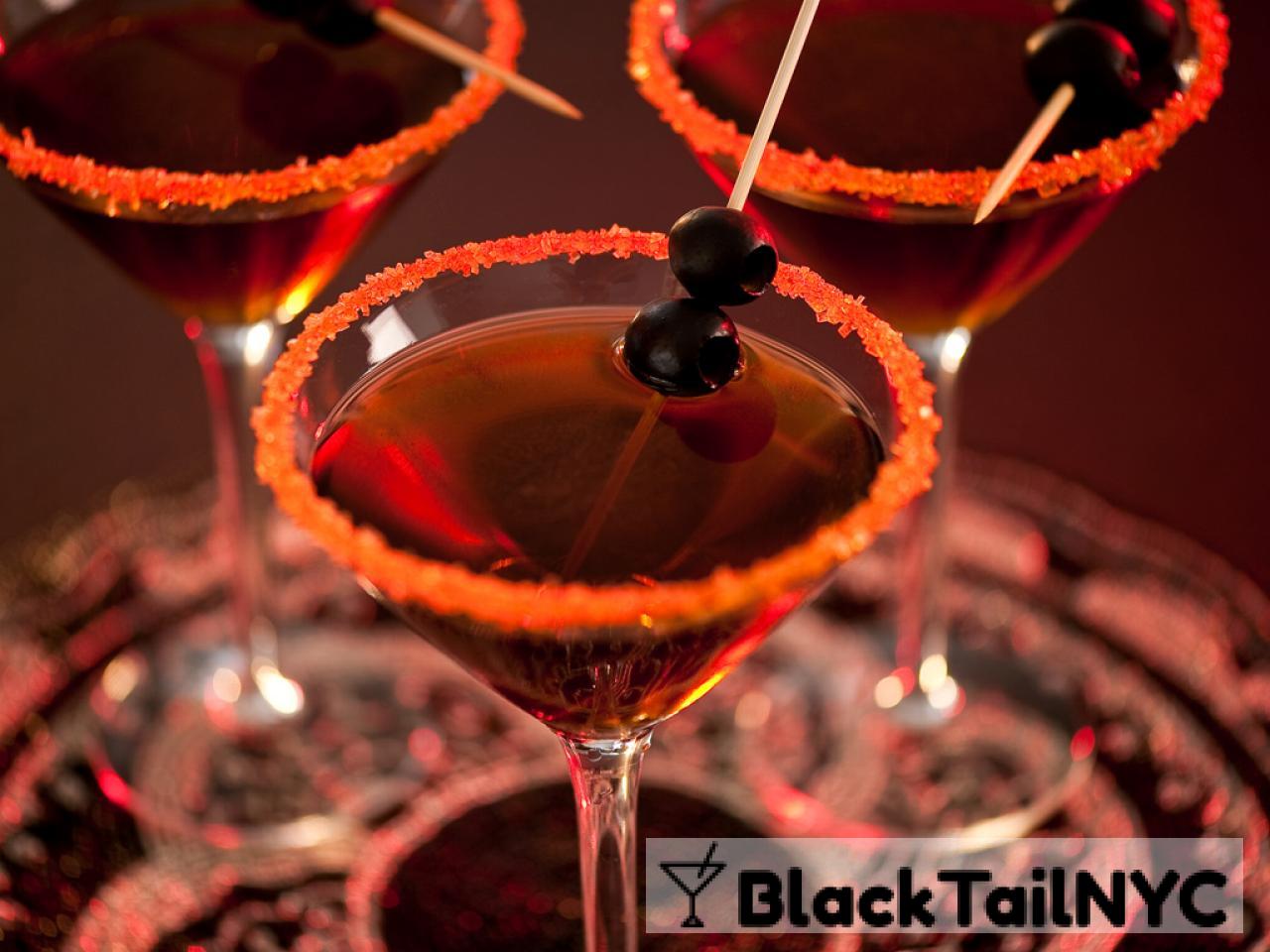 Midnight Martini Cocktail Recipe
