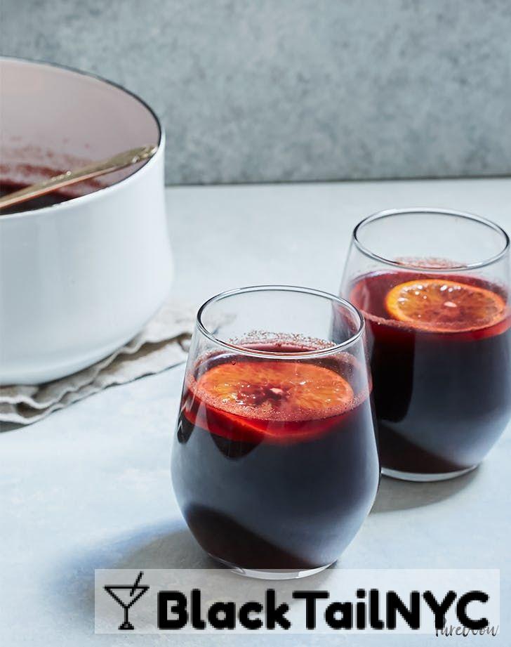 Winter Warmer Mulled Sangria Cocktail Recipe