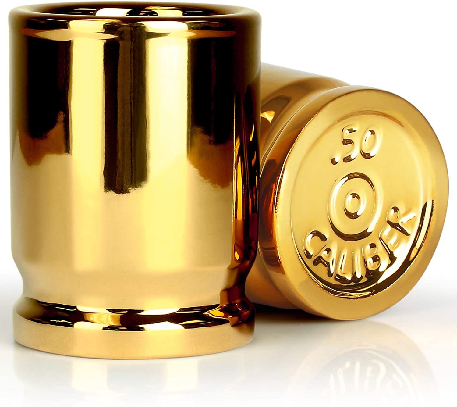 Barbuzzo 50 Cal Cool shot glasses