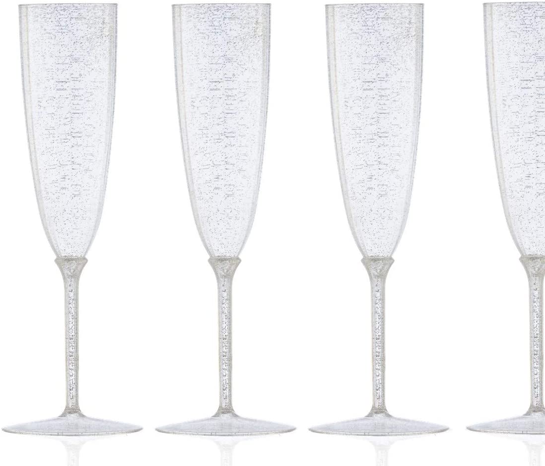 Plastic Champagne Flutes