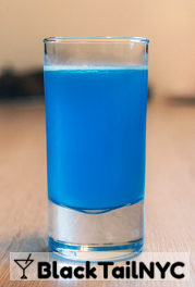 Smurf Piss Shot
