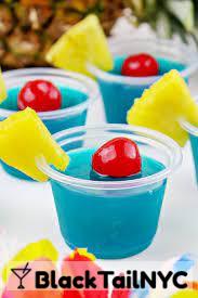 Blueberry Jello Shots